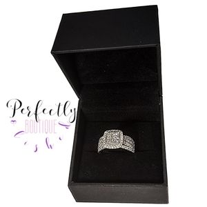 10 KT white gold , Zales Wedding band